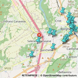 Mappa Via Roma, 10010 Salerano Canavese TO, Italia (1.4215)
