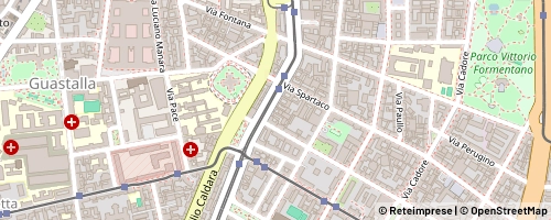 Mappa Milán