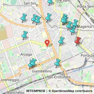 Mappa Via Fezzan, 20146 Milano MI, Italia (1.24176)