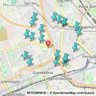 Mappa Via Fezzan, 20146 Milano MI, Italia (1.058)