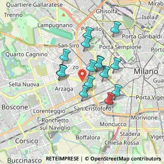 Mappa Via Fezzan, 20146 Milano MI, Italia (1.37733)