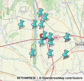 Mappa Via Camposanto, 28060 Recetto NO, Italia (6.41867)