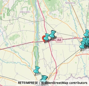 Mappa Via Camposanto, 28060 Recetto NO, Italia (11.7675)