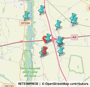 Mappa Via Camposanto, 28060 Recetto NO, Italia (3.41273)