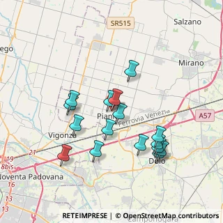 Mappa Via Patriarcato, 30030 Pianiga VE, Italia (3.44688)