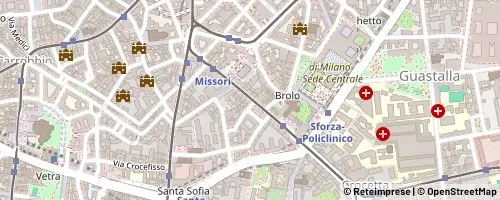 Mappa Mailand