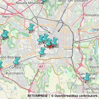 Mappa Via Carlo Ottavio Cornaggia, 20123 Milano MI, Italia (5.035)