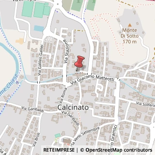 Mappa Via primo maggio 14, 25011 Calcinato, Brescia (Lombardia)