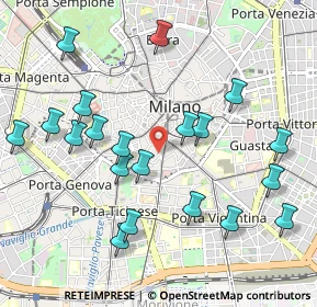 Mappa Via Amedei, 20123 Milano MI, Italia (1.0935)