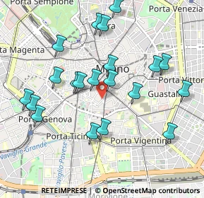 Mappa Via Amedei, 20123 Milano MI, Italia (0.989)