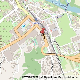 Mappa Via Torino, 26, 10015 Ivrea, Torino (Piemonte)