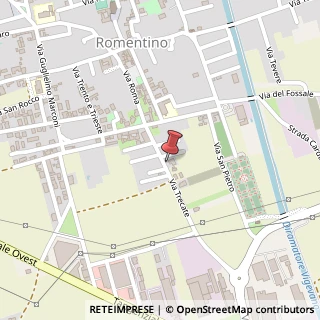 Mappa Via Trecate, 7, 28068 Romentino, Novara (Piemonte)