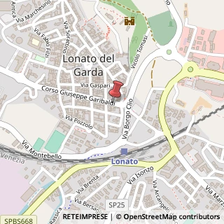 Mappa Corso Garibaldi, 80, 25017 Lonato del Garda, Brescia (Lombardia)