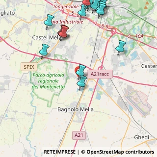Mappa Via Martiri della Libertà, 25020 Poncarale BS, Italia (5.9435)