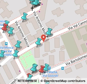 Mappa Via Val Cannobina, 20152 Milano MI, Italia (0.08846)