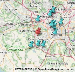 Mappa Via Val Cannobina, 20152 Milano MI, Italia (6.79857)