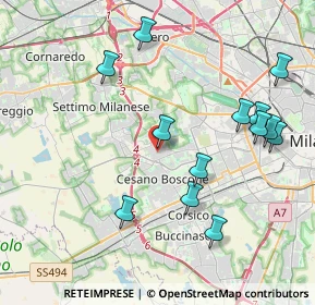Mappa Via Val Cannobina, 20152 Milano MI, Italia (4.31154)