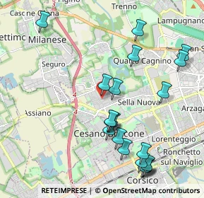 Mappa Via Val Cannobina, 20152 Milano MI, Italia (2.299)