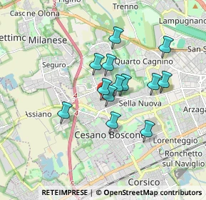 Mappa Via Val Cannobina, 20152 Milano MI, Italia (1.33615)