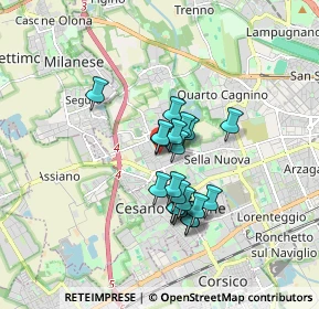 Mappa Via Val Cannobina, 20152 Milano MI, Italia (1.251)