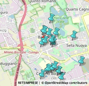 Mappa Via Val Cannobina, 20152 Milano MI, Italia (0.9255)