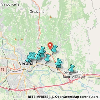 Mappa Via Ponte Florio, 37141 Verona VR, Italia (3.255)