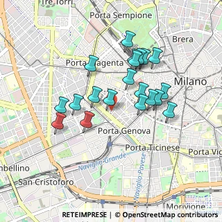 Mappa Via Numa Pompilio, 20123 Milano MI, Italia (0.793)