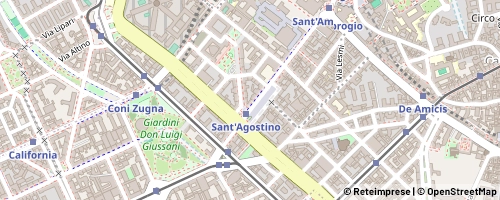 Mappa Mailand