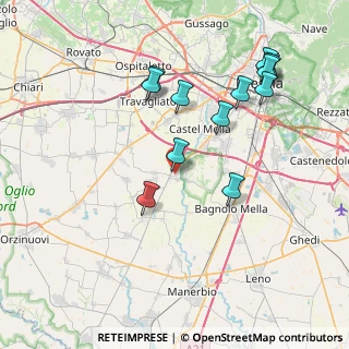 Mappa Via Carlo Alberto dalla Chiesa, 25020 Azzano Mella BS, Italia (8.21231)