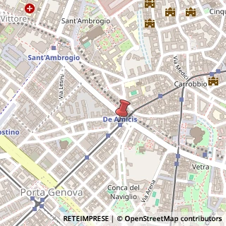 Mappa Corso Genova, 2, 20123 Milano, Milano (Lombardia)