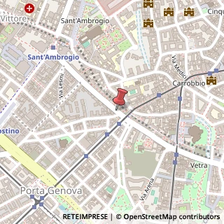 Mappa Via Edmondo De Amicis, 28, 20123 Milano, Milano (Lombardia)