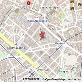 Mappa Via Ausonio, 9A, 20123 Milano, Milano (Lombardia)