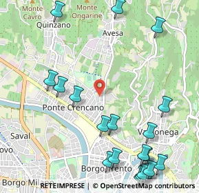 Mappa Via Carso, 37124 Verona VR, Italia (1.446)