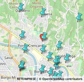 Mappa Via Carso, 37124 Verona VR, Italia (1.3315)