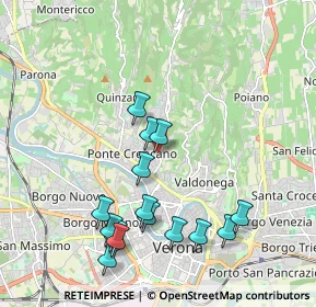 Mappa Via Carso, 37124 Verona VR, Italia (2.048)