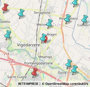 Mappa Via A. Toscanini, 35100 Padova PD, Italia (2.91818)