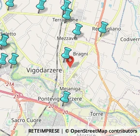 Mappa Via A. Toscanini, 35100 Padova PD, Italia (2.9275)