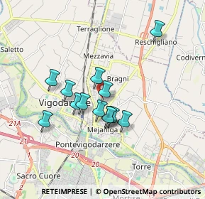 Mappa Via A. Toscanini, 35100 Padova PD, Italia (1.36077)