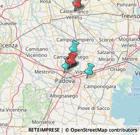 Mappa Via A. Toscanini, 35100 Padova PD, Italia (11.78182)
