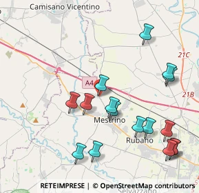 Mappa Via S. Antonino, 35035 Mestrino PD, Italia (4.53625)