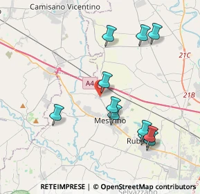 Mappa Via S. Antonino, 35035 Mestrino PD, Italia (3.98727)