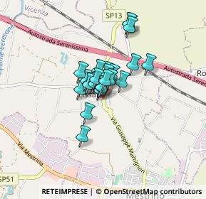 Mappa Via S. Antonino, 35035 Mestrino PD, Italia (0.46154)