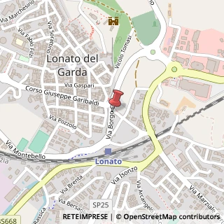Mappa Via Borgo Clio, 1/a, 25017 Lonato del Garda, Brescia (Lombardia)