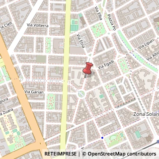 Mappa Via Giacomo Boni,  41, 20144 Milano, Milano (Lombardia)