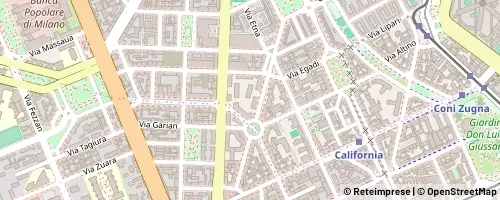 Mappa Mediolan