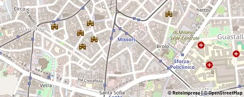 Mappa Milano