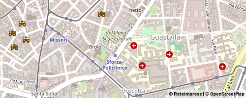 Mappa Milano