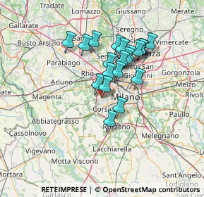 Mappa Via Palmi, 20152 Milano MI, Italia (10.8785)