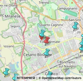 Mappa Via Palmi, 20152 Milano MI, Italia (3.09545)