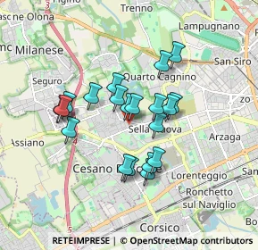 Mappa Via Palmi, 20152 Milano MI, Italia (1.3855)